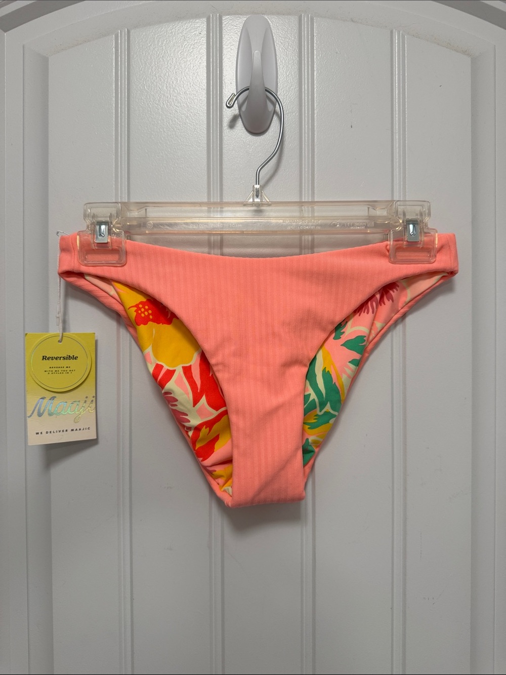 Maaji Victoria Subliminity Bikini Bottom NWT Size S Women’s Reversible